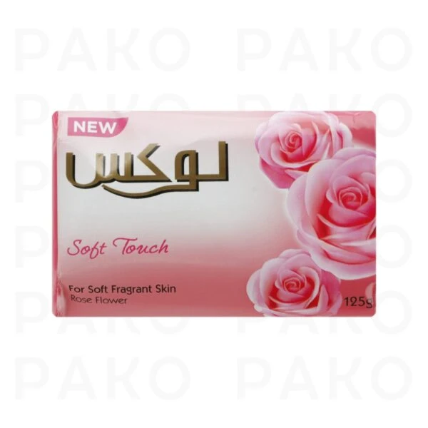 صابون لوکس LUX رایحه گل رز صورتی بسته 6 عددی
