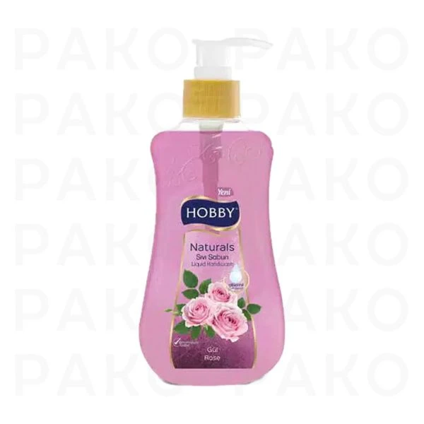 صابون مایع هوبی Hobby با رایحه گل حجم ۴۰۰ میل