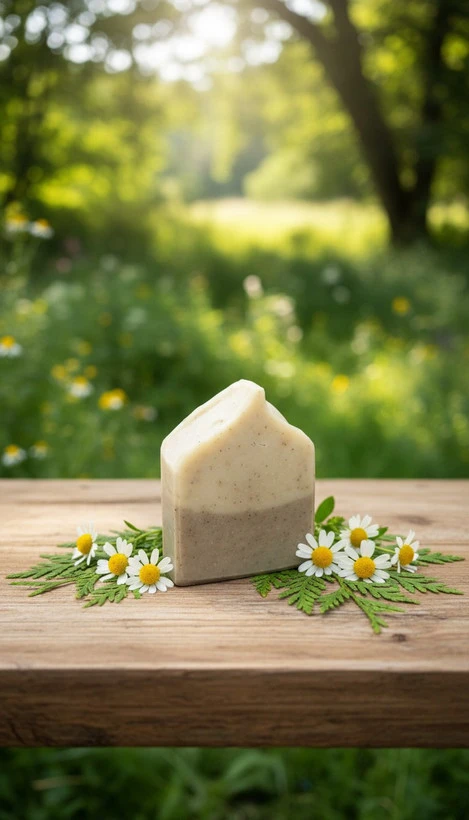 صابون مو ترکیبی سدر و بابونه مناسب ریزش مو و شوره سر