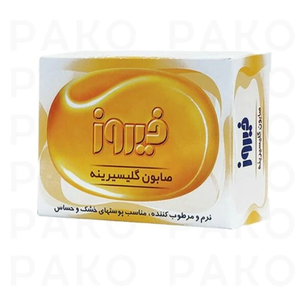 صابون گلیسیرینه فیروز مناسب پوست های خشک و حساس کودکان و بزرگسالان firooz