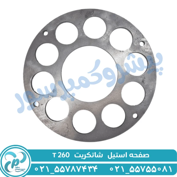 صفحه استیل شاتکریت T260