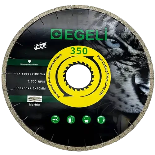 صفحه ماربل بر سایلنت 350 میلی متر اگلی