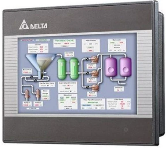صفحه نمایش HMI دلتا 7 اینچی لمسی DOP-B07S410