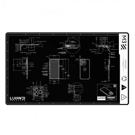 صفحه کار چندمنظوره ضد حرارت LUOWEI مدل LW-M3
