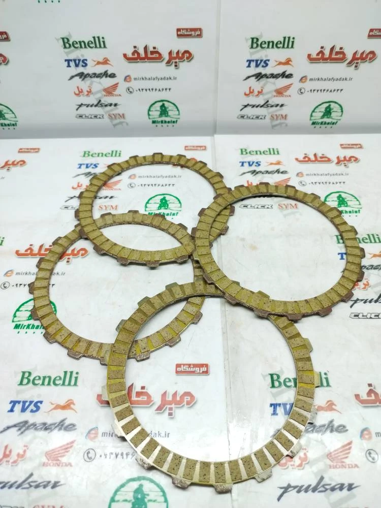 صفحه کلاچ موتور tvs راکس 125 و نئو 125 اصلی