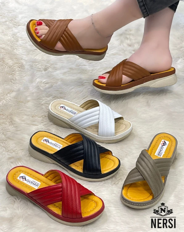 صندل چرم طبیعی گودو