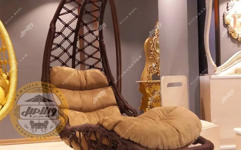 صندلی آویزی مدل تختی یک نفره