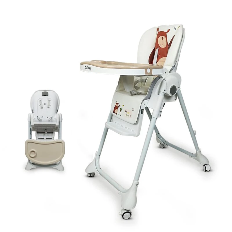 صندلی غذاخوری کودک برند بوربای مدل خرس Burbay Baby Dining Chair