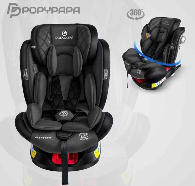 صندلی ماشین چرخشی 0-36 کیلو مدل CB386 پوپی پاپا popypapa