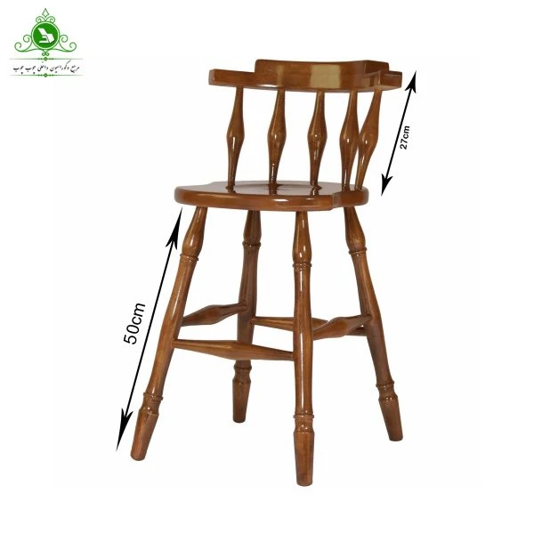 صندلی ناهارخوری چوبی مدل تگزاسی
