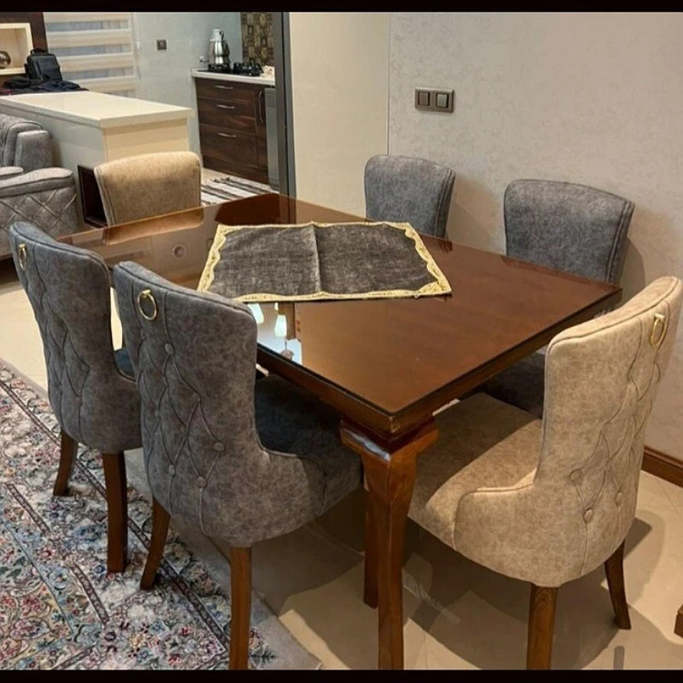 صندلی و میز نهار خوری مدل چستر 4 نفره ( ارسال پسکرایه )