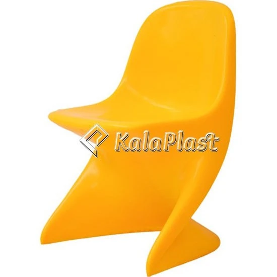 صندلی کودک نشکن رامو رنگ زرد
