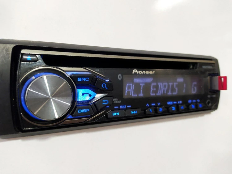 ضبط بلوتوث دار پایونیر PIONEER DEH_X4850BT چهار کانال