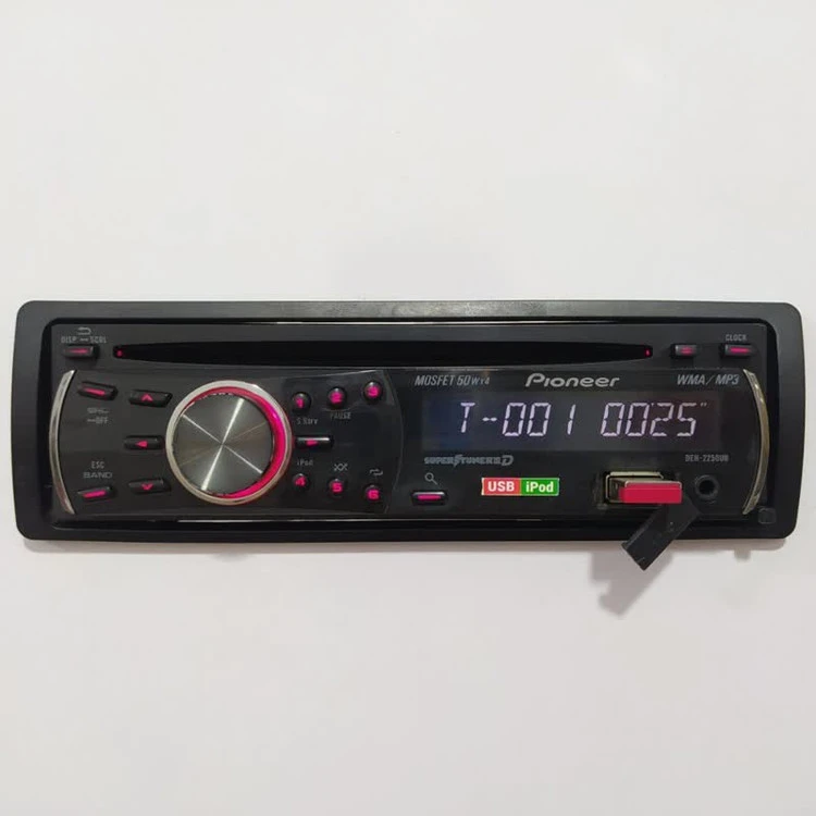 ضبط بلوتوث دار پایونیر مدل DEH-X2250UB دو خروجی امپلی فایر