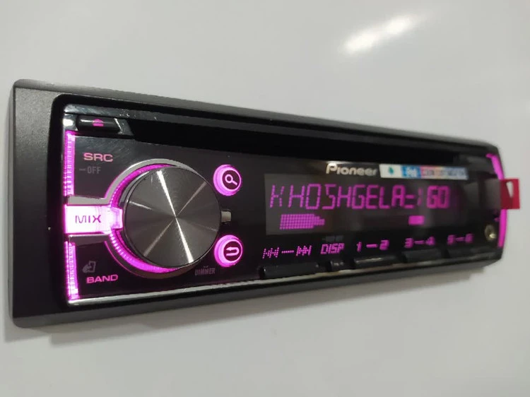 ضبط بلوتوث دار پایونیر مدل DEH-X3750UI چهارخروجه مولتی کالر