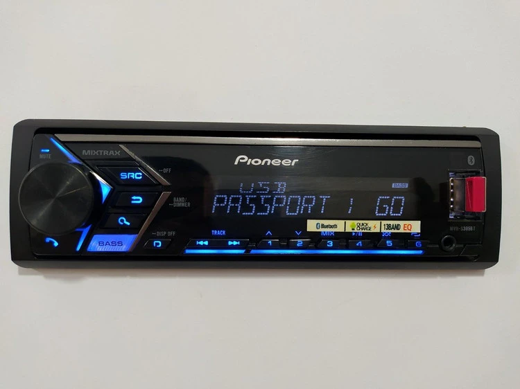 ضبط بلوتوث دار پایونیر مدل MVH-S305BT