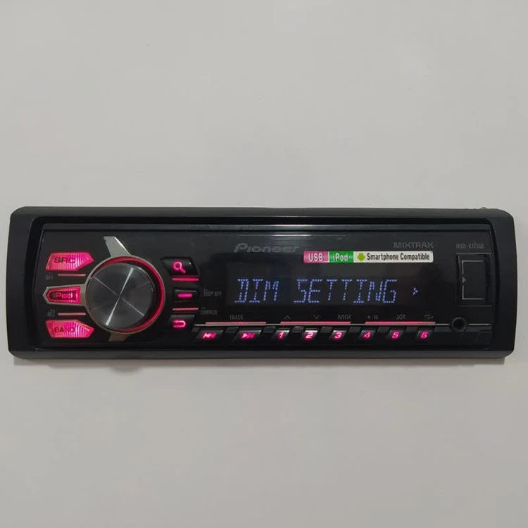 ضبط بلوتوث دار پایونیر مدل MVH-X175UI دو خروجی امپلی فایر