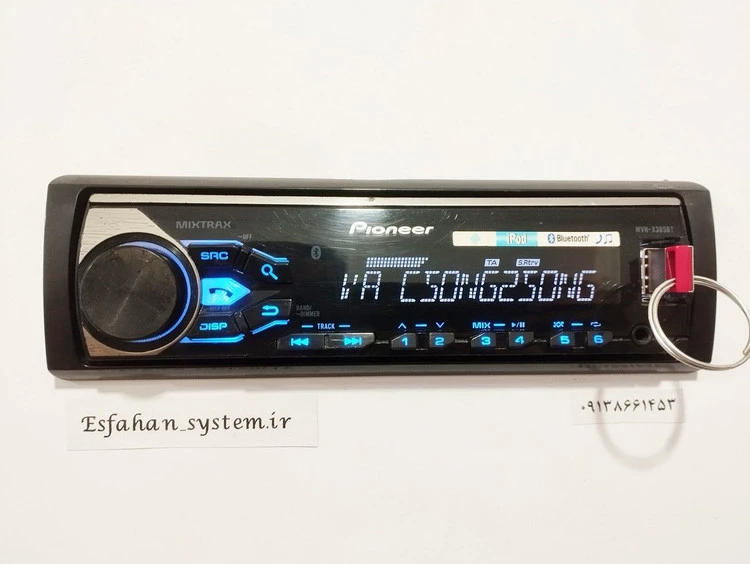 ضبط بلوتوث دار پایونیر مدل MVH-X385BT