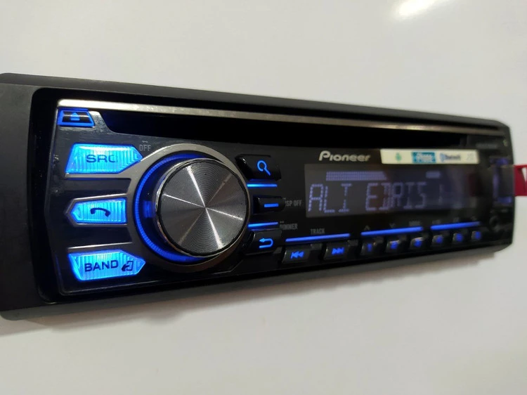 ضبط بلوتوث دار پایونیر مدل Pioneer DEH-S4750BT چهار خروجه