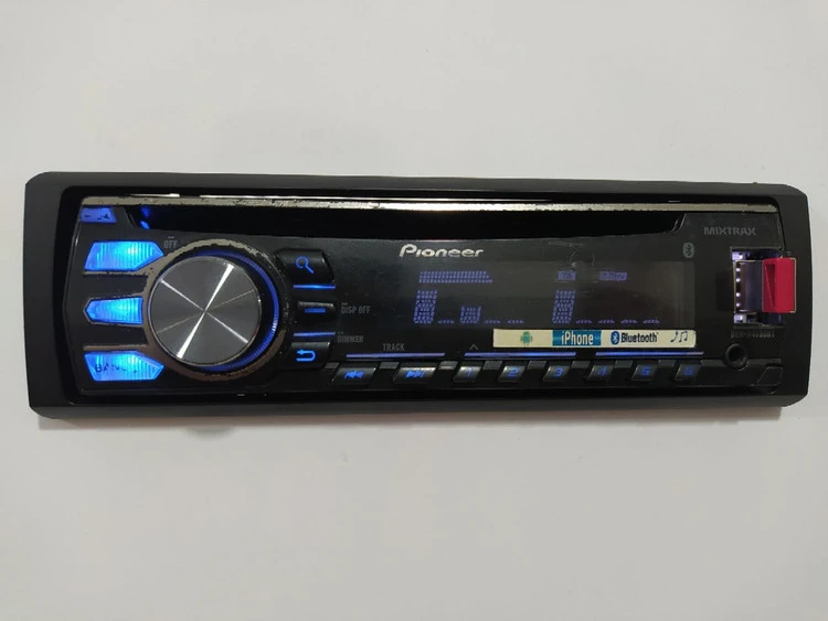 ضبط بلوتوث دار پایونیر مدل Pioneer DEH-S4750BT چهارخروجه