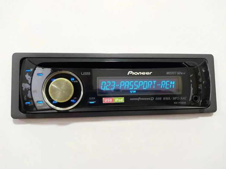 ضبط حرفه ای پایونیر مدل DEH-P4150UB شش خروجه ۴ ولتی