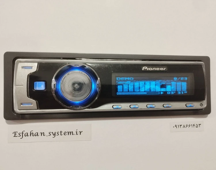 ضبط حرفه ای پایونیر مدل DEH_P7950UB شش خروجه پنل برقی