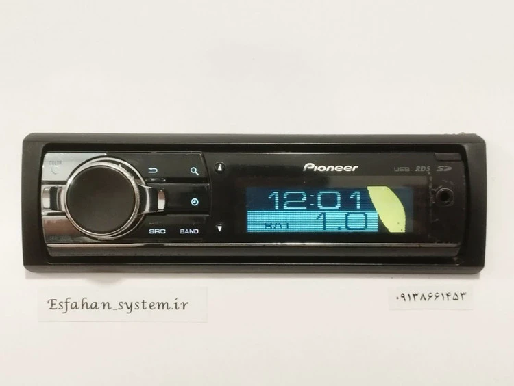 ضبط حرفه ای پایونیر مدل Pioneer DEH-7450SD شش خروجه