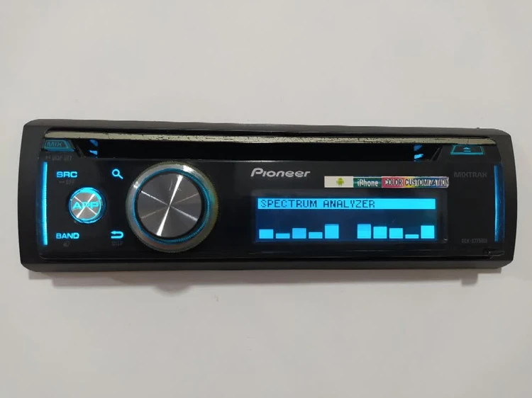 ضبط حرفه ای پایونیرPioneer DEH-X7750UI شش خروجه دمو دار مولتی کالر 4 ولتی
