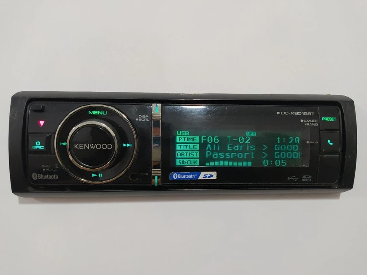 ضبط حرفه ای کنوود Kenwood X8019BTL شش خروجه بلوتوث دار ۴ ولتی