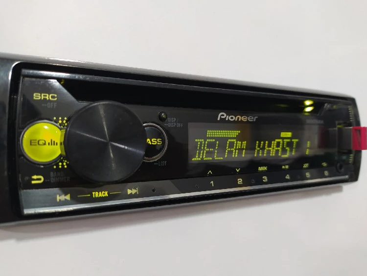 ضبط پایونیر Pioneer DEH-X2250UI چهارخروجه مولتی کالر
