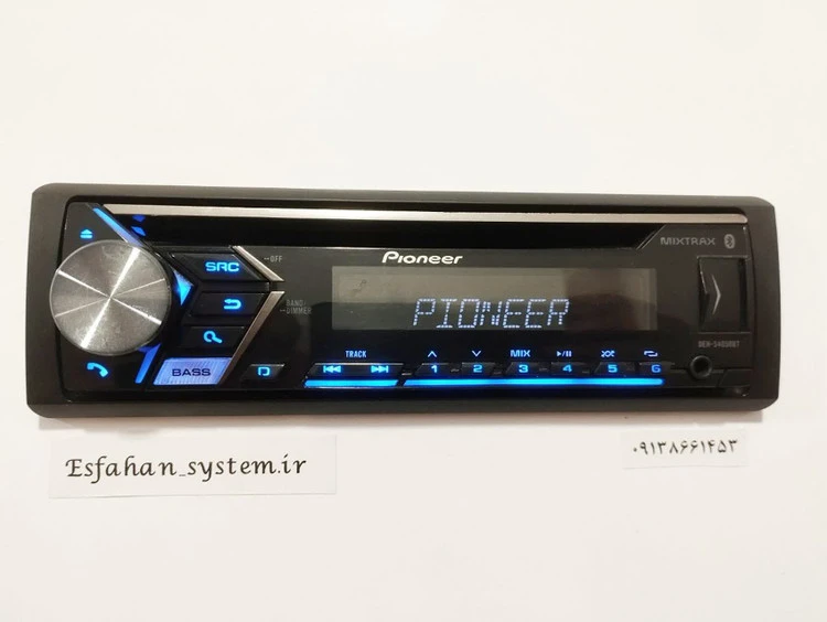 ضبط پایونیر مدل 4050bt چهارخروجه بلوتوث دار