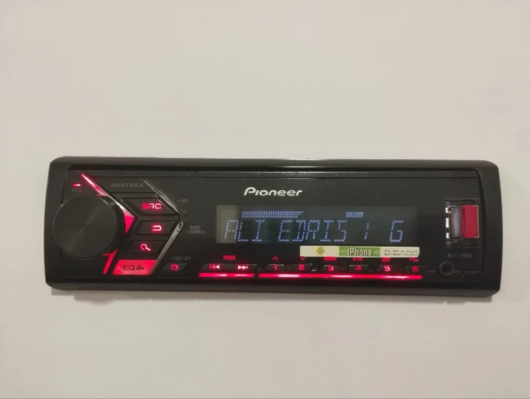 ضبط پایونیر مدل DEH-X105UB دو خروجی امپلی فایر