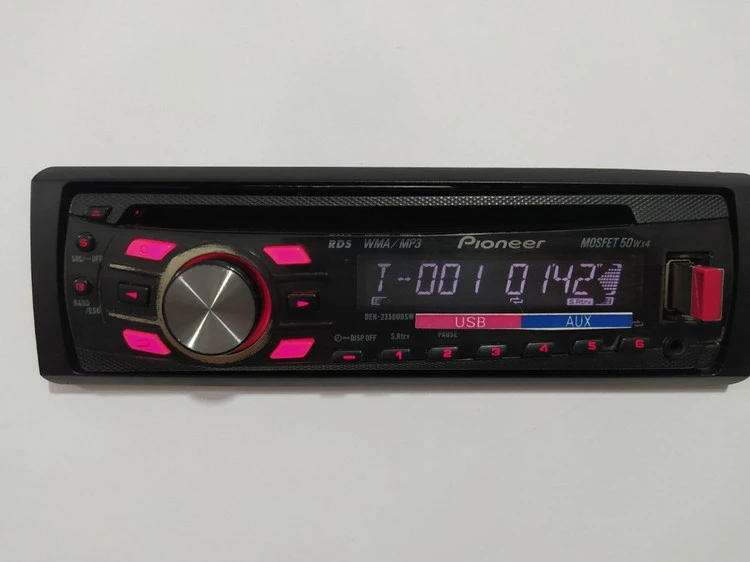 ضبط پایونیر مدل DEH-X2350 دو خروجی امپلی فایر