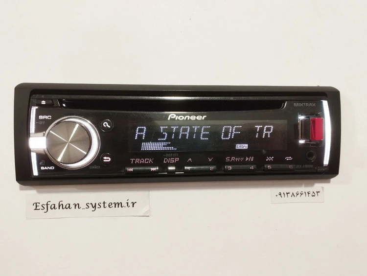 ضبط پایونیر مدل DEH-X3750UI چهارخروجه مولتی کالر