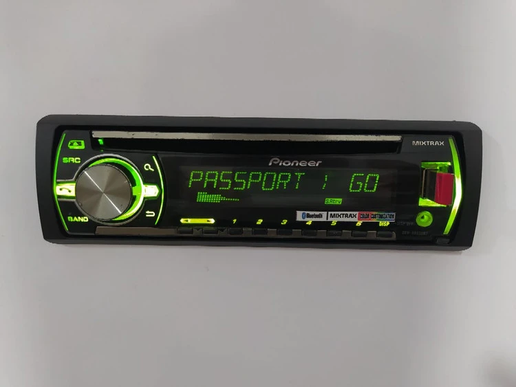 ضبط پایونیر مدل DEH-X6550BT چهارخروجه مولتی کالر