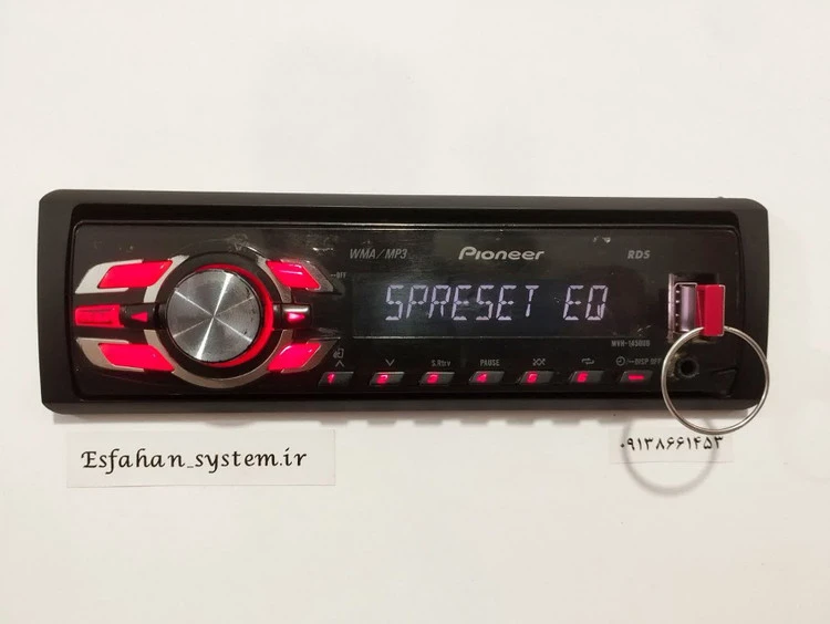 ضبط پایونیر مدل MVH-1450 چهار خروجی آمپلی فایر