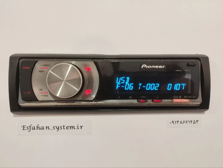 ضبط پایونیر مدل Pioneer DEH-S5050 شش خروجه 4 ولتی