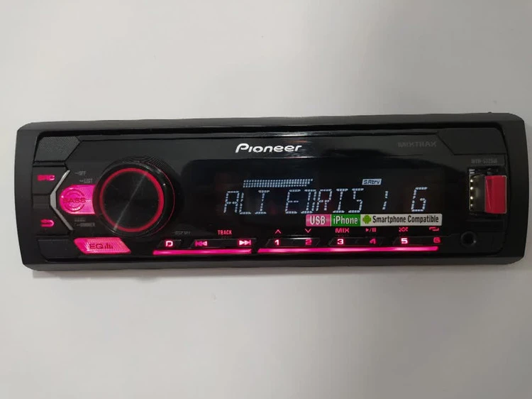 ضبط پایونیر ۱۲۵ Pioneer MVH-S125UI چهارکانال