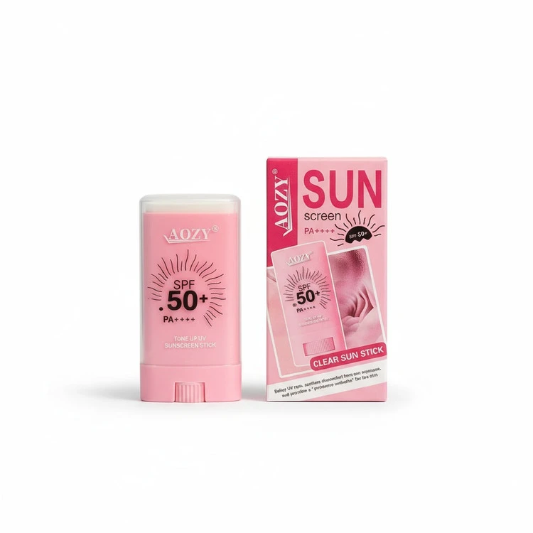 ضد آفتاب استیکی مدل گل رز SPF 50 آزی AOZY