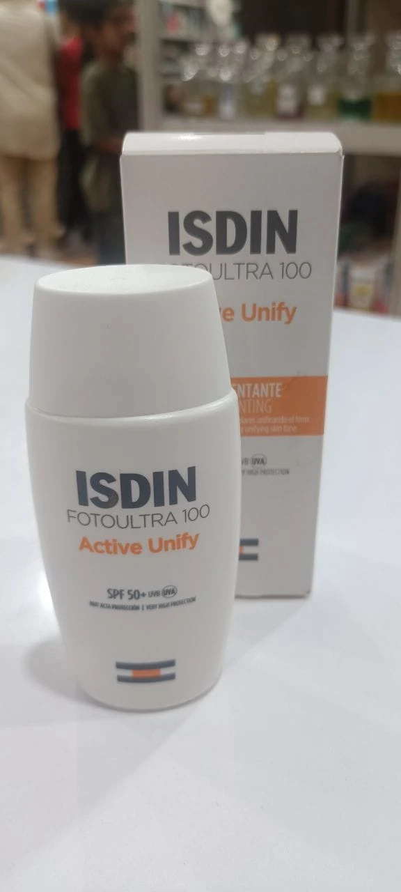 ضد آفتاب اکتیو یونیفای | I.S.D.I.N FotoUltra 100 Active Unify SPF 50.+ |  اصل