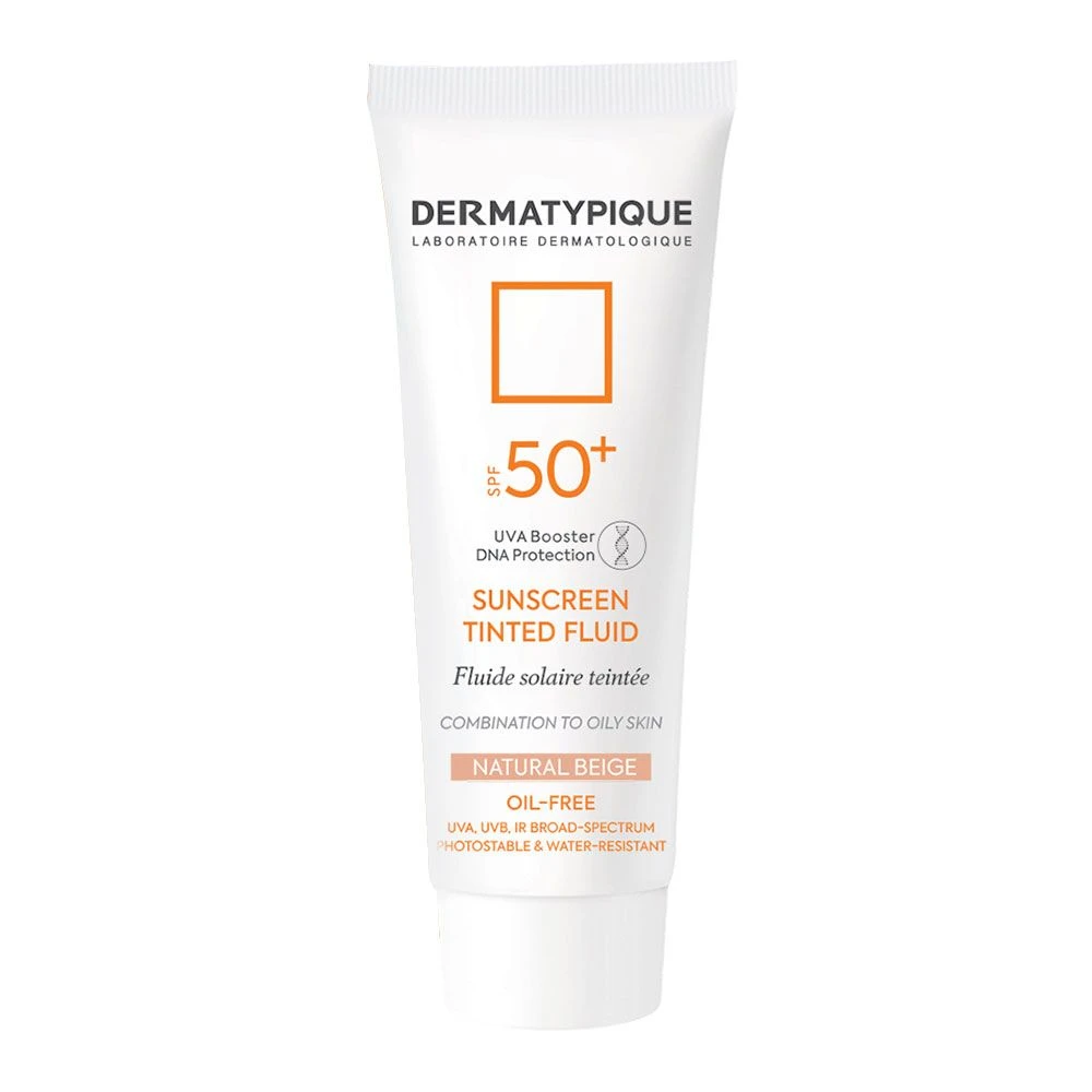 ضد آفتاب رنگ بژ طبیعی فلویید پوست مختلط و چرب +SPF50 درماتیپیک(فتوتیپیک)