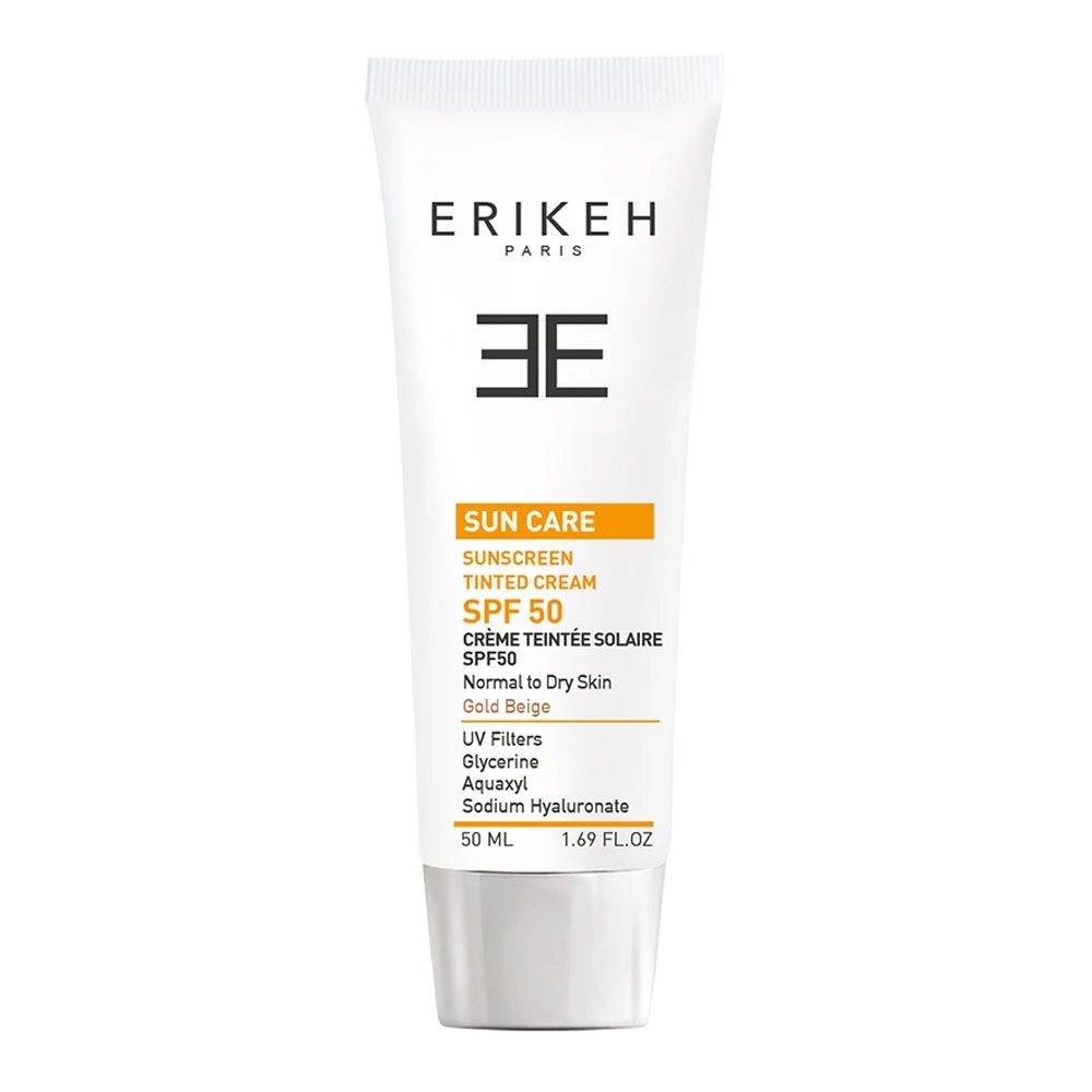 ضد آفتاب رنگی SPF50 پوست خشک و نرمال اریکه