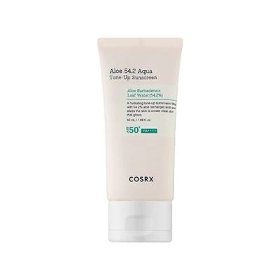ضد آفتاب ضد لک الوئه ورا کوراکس Cosrx مدل Aloe Tone-up حجم 50 میل اصل و اورجينال