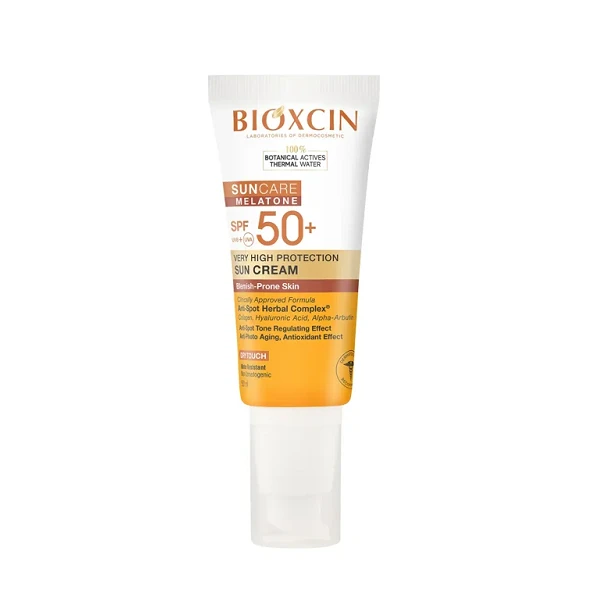 ضد آفتاب ضد لک بی رنگ بیوکسین Bioxcin حجم 50 میل اصل و اورجينال
