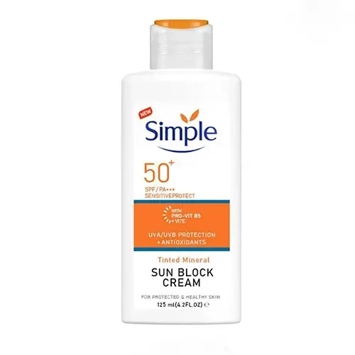 ضد آفتاب مینرال سیمپل مدل Tinted Mineral SPF50