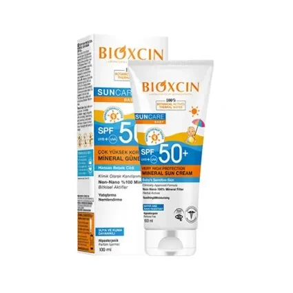 ضد آفتاب مینرال کودکان بیوکسین SPF50+