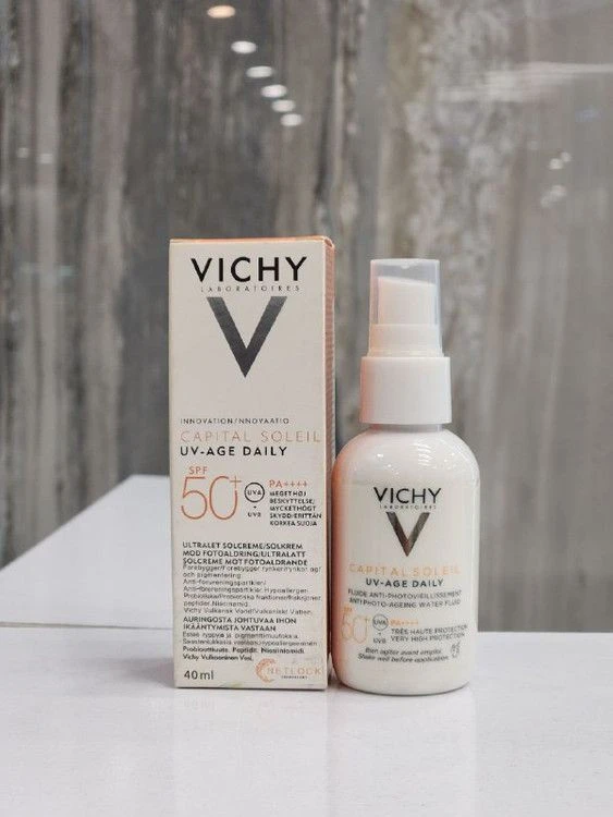 ضد آفتاب و جوانساز فلوئیدی +SPF50 ویشی
