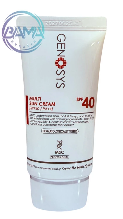 ضد آفتاب ژنوسیس spf 40 مولتی سان