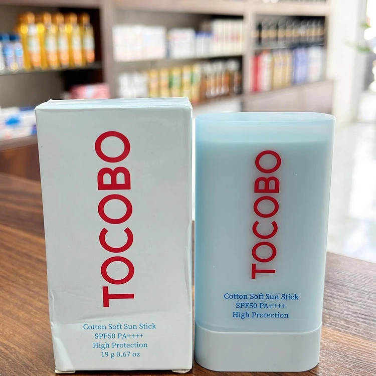 ضدآفتاب استیکی کتان سافت توکوبو (TOCOBO Cotton Soft Sun Stick SPF50 PA++++)
