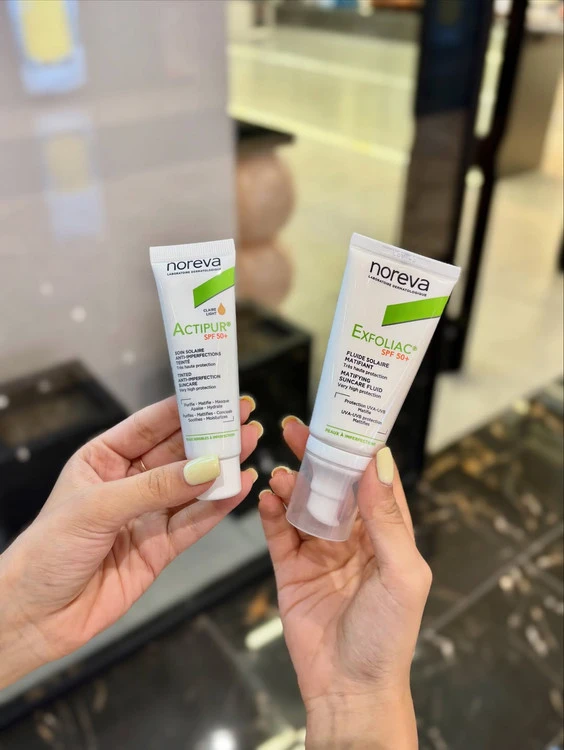 ضدآفتاب اکسفولیاک نوروا SPF 50 حجم 40 میل